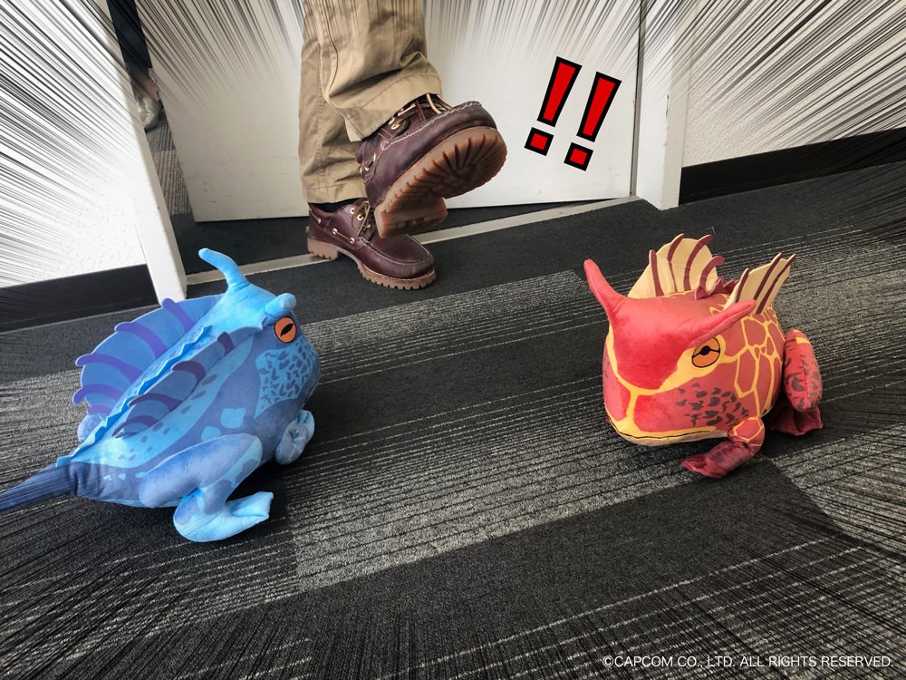 【MHW】『モンスターハンター：ワールド』に登場する環境生物の中でも人気の高い「ガスガエル」達が、リアルなぬいぐるみとミニマスコットになって発売！