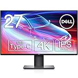 【Amazon.co.jp 限定】Dell 4Kモニター 27インチ U2720QM(3年間無輝点交換保証付/広視野角/HDR/IPS非光沢/フリッカーフリー/USB Type-C,DP,HDMI/高さ調整/回転)