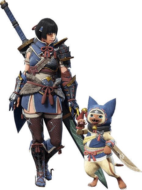 【MHRise】女ハンターも童顔だな