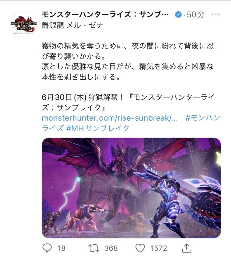 【モンハンライズ】メルゼナたんまじサキュバス