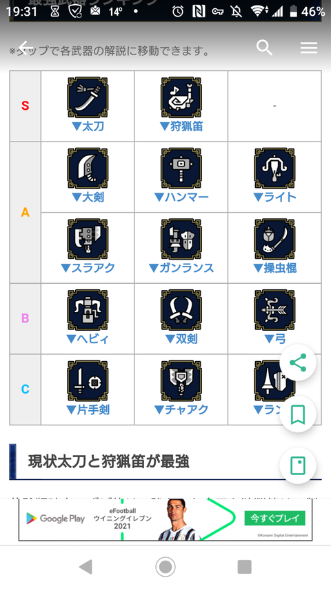 モンハンライズでずっと双剣つかって来たけどさ、この武器最弱クラスに弱いんじゃね……？